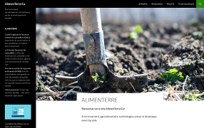 Site web de AlimenTerre.