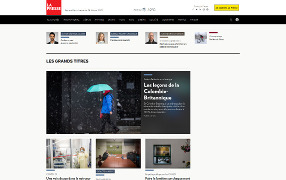 Site web de La Presse.