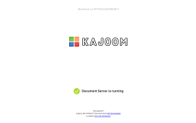 Le serveur Bureautique de KAJOOM.